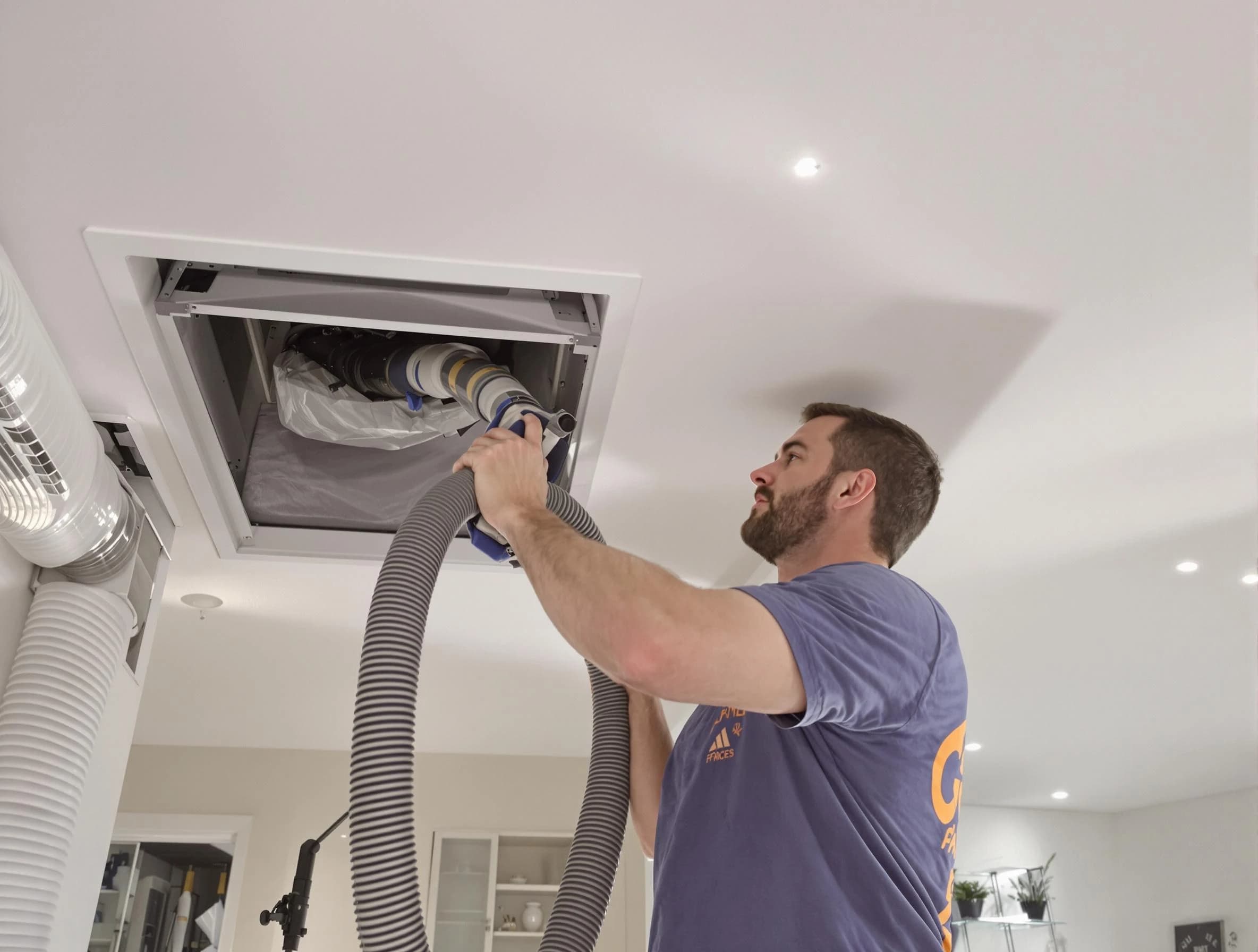 Precision indoor duct cleaning by Dallas Air Duct Cleaning in Dallas