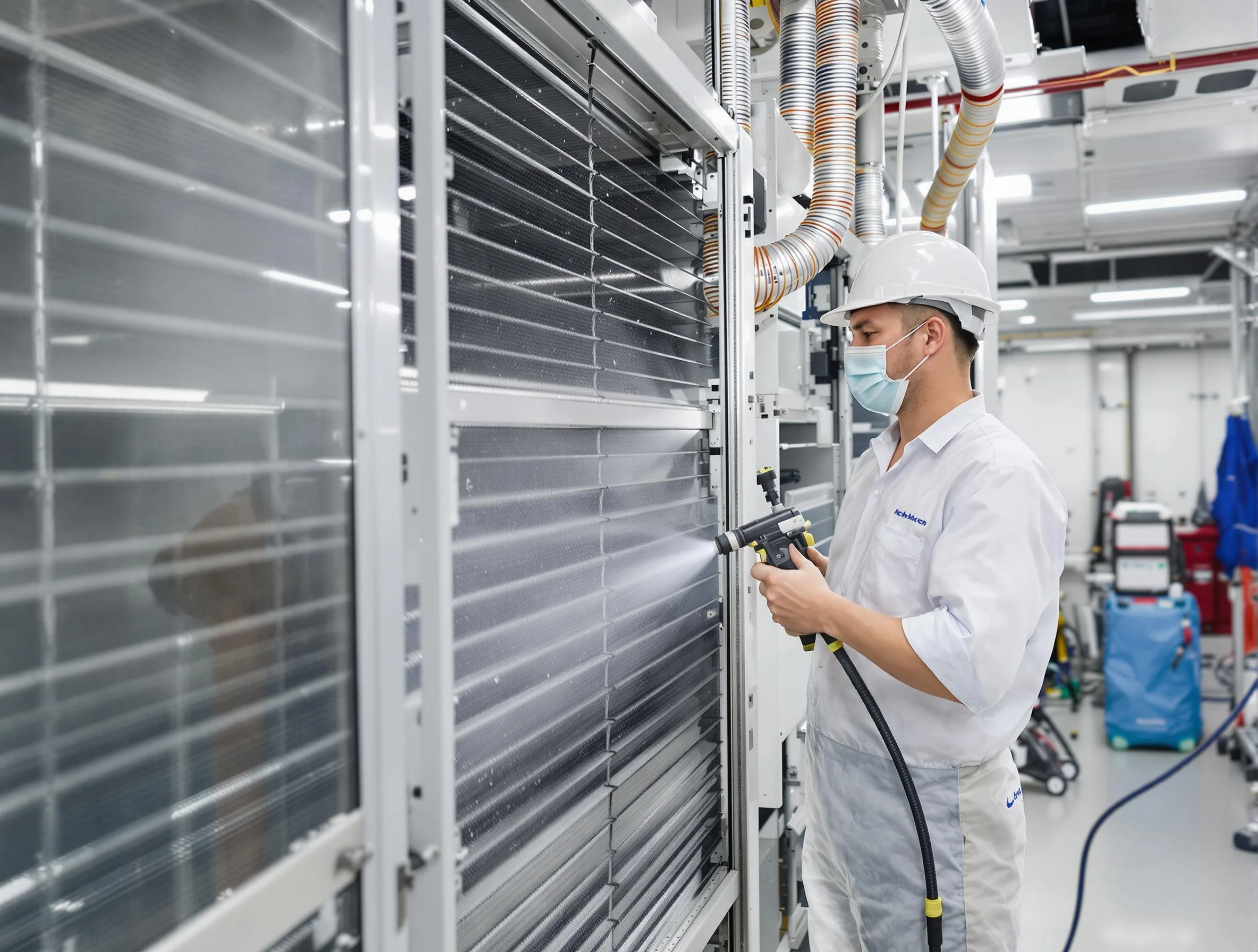 Professional AC coil cleaning by Dallas Air Duct Cleaning in Dallas