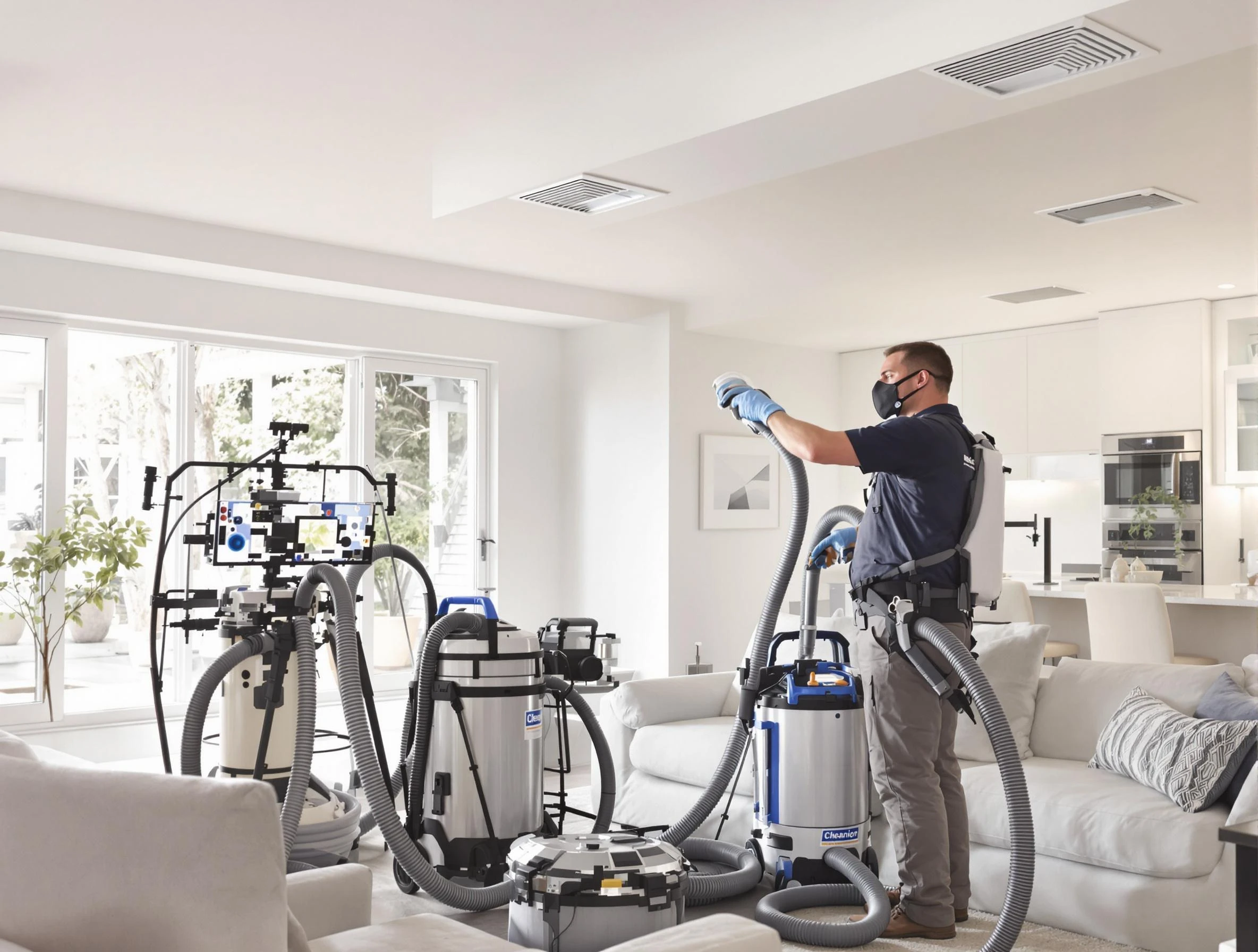 Professional AC duct cleaning by Dallas Air Duct Cleaning in Dallas