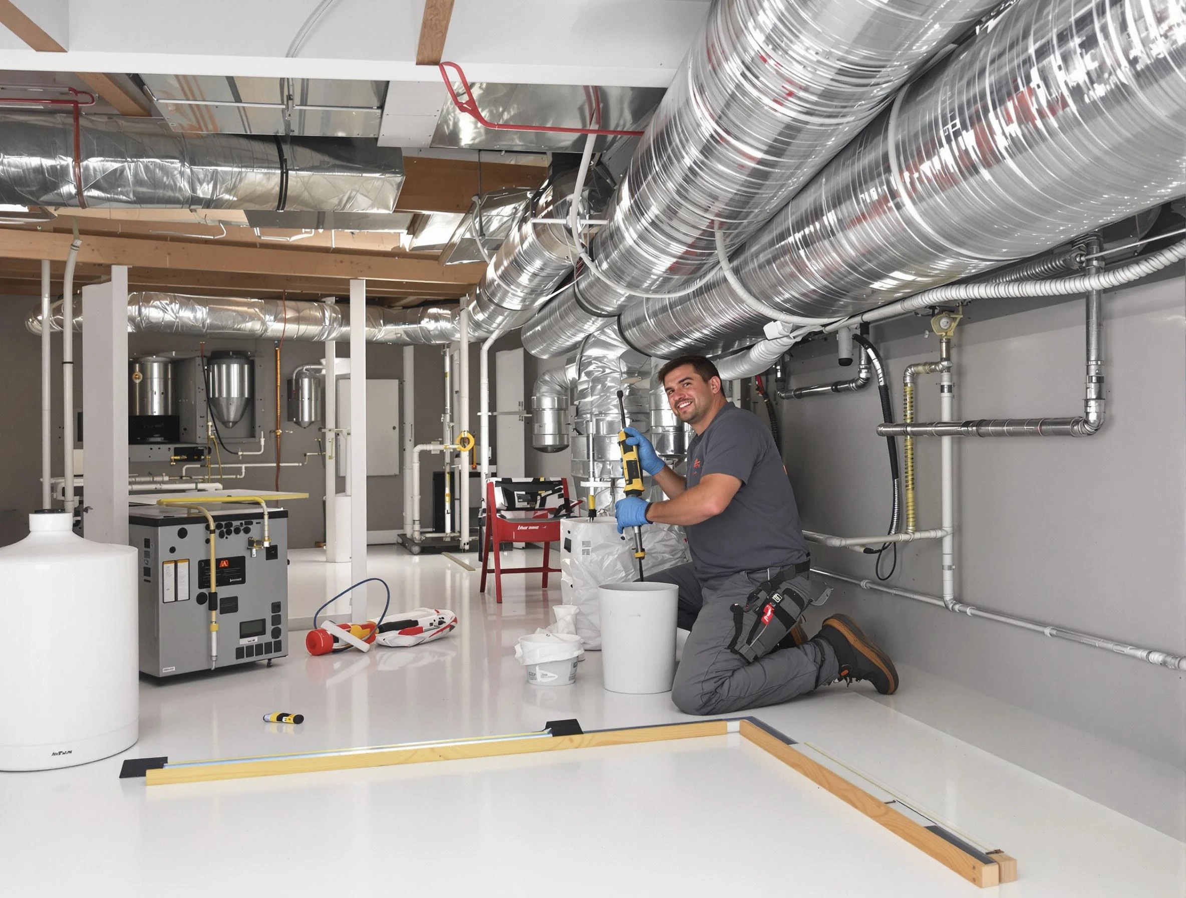 Professional duct sealing service by Dallas Air Duct Cleaning in Dallas