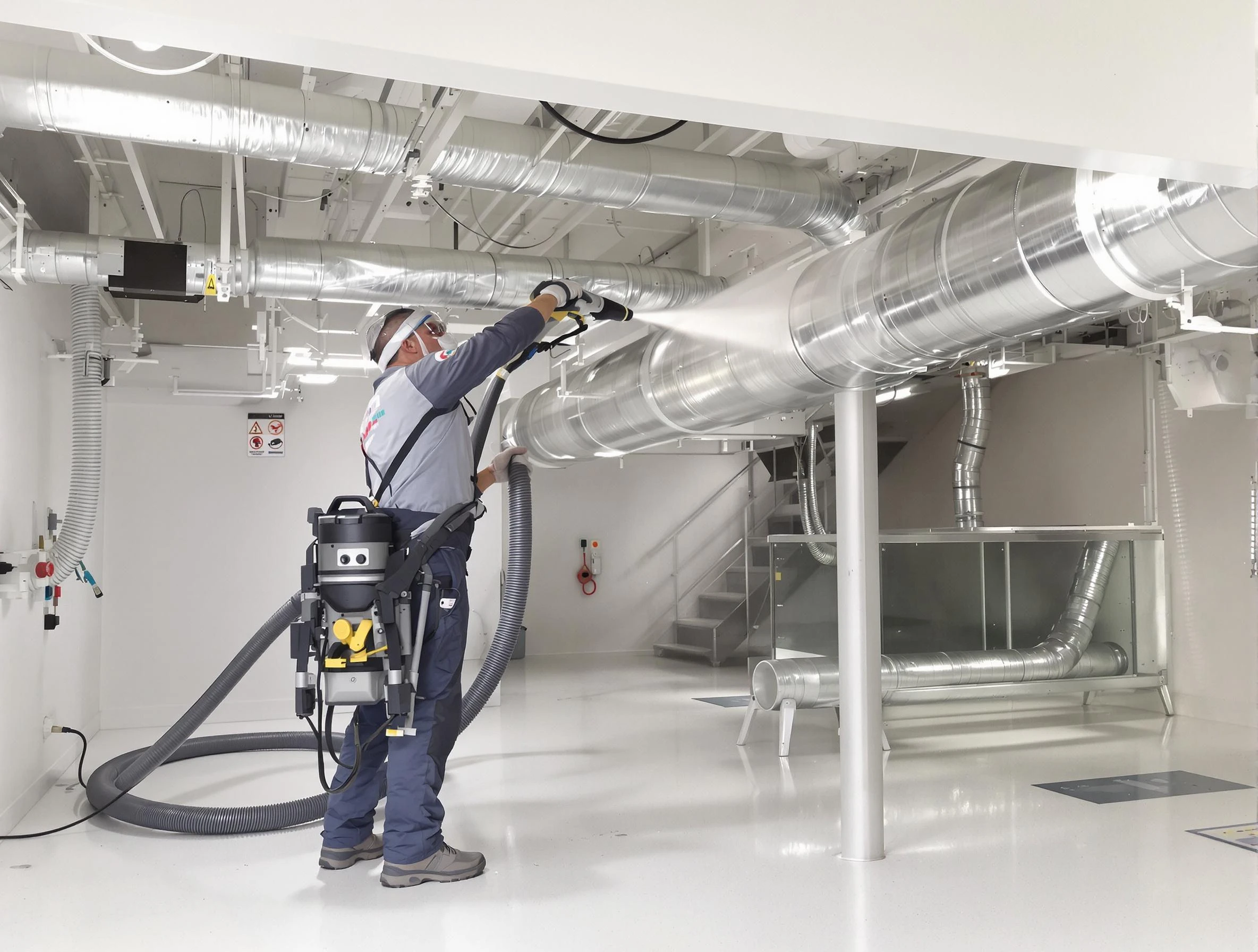 Professional central duct cleaning by Dallas Air Duct Cleaning in Dallas