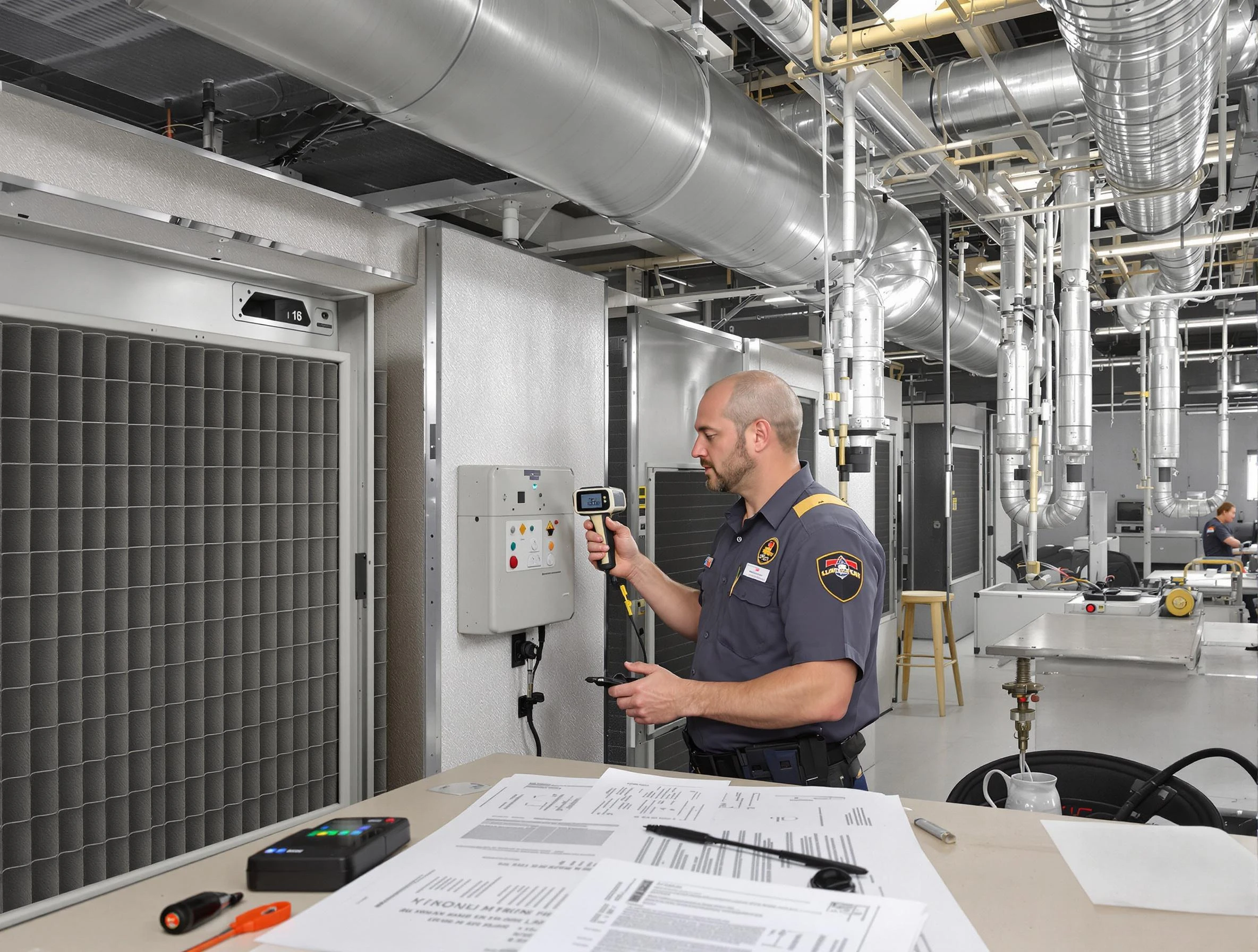 Professional filter system inspection by Dallas Air Duct Cleaning in Dallas