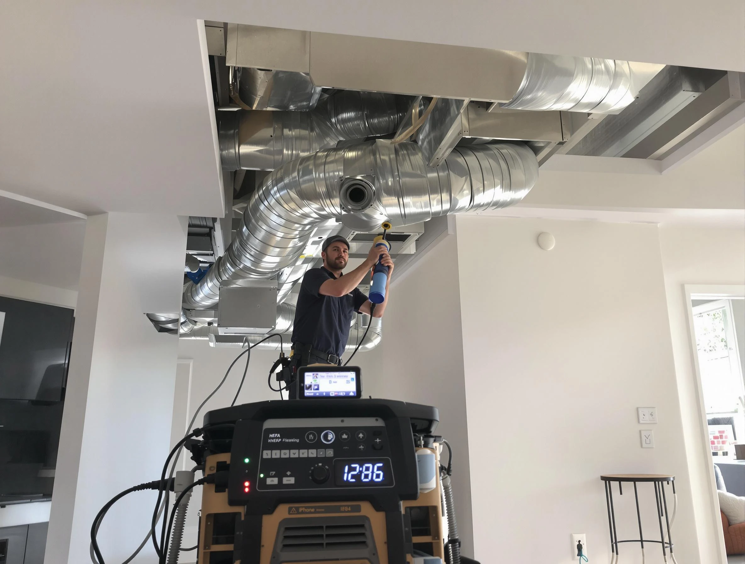 Advanced pure air duct cleaning by Dallas Air Duct Cleaning in Dallas